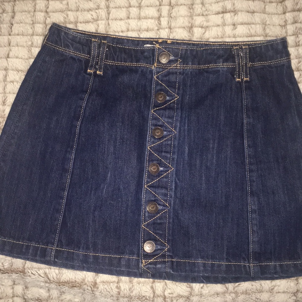 Hollister Jean Mini Skirt